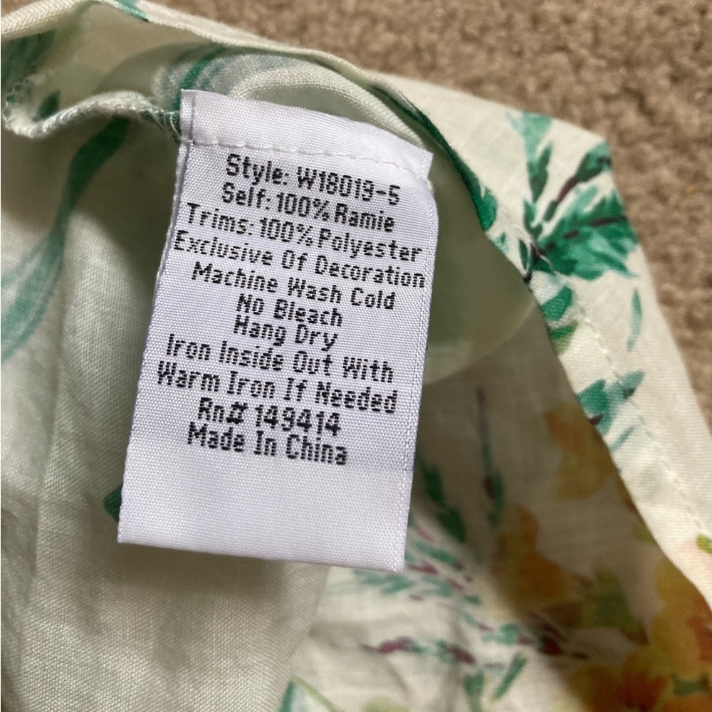 Johnny Was embroidered square neck peasant top boho NWT - Picture 7 of 14